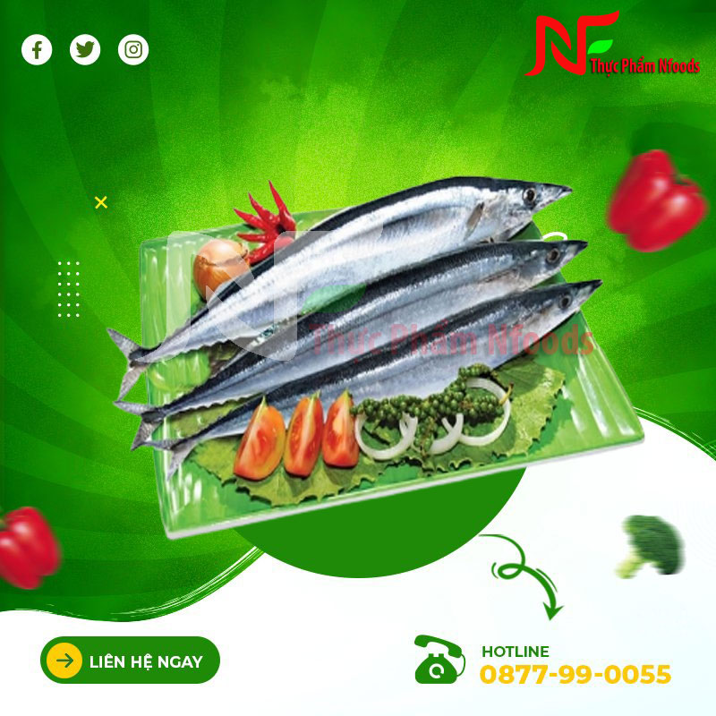 Cá Thu Đao Nhật Bản - Cá Sanma