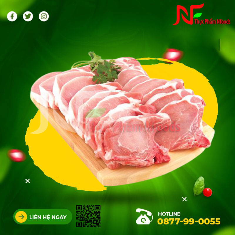 Cốt Lết heo Tươi