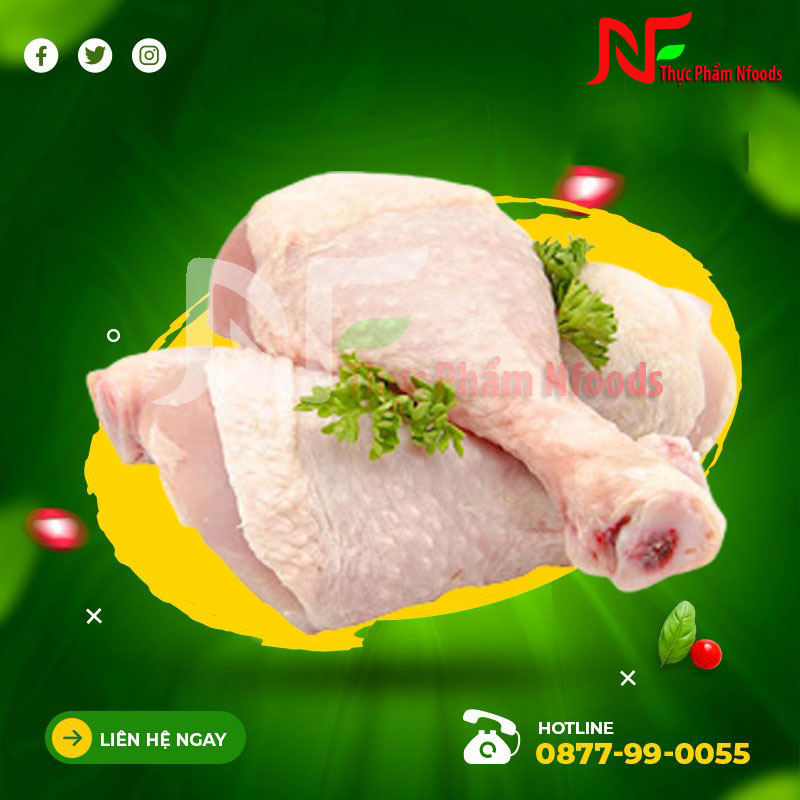 Đùi gà tỏi lớn