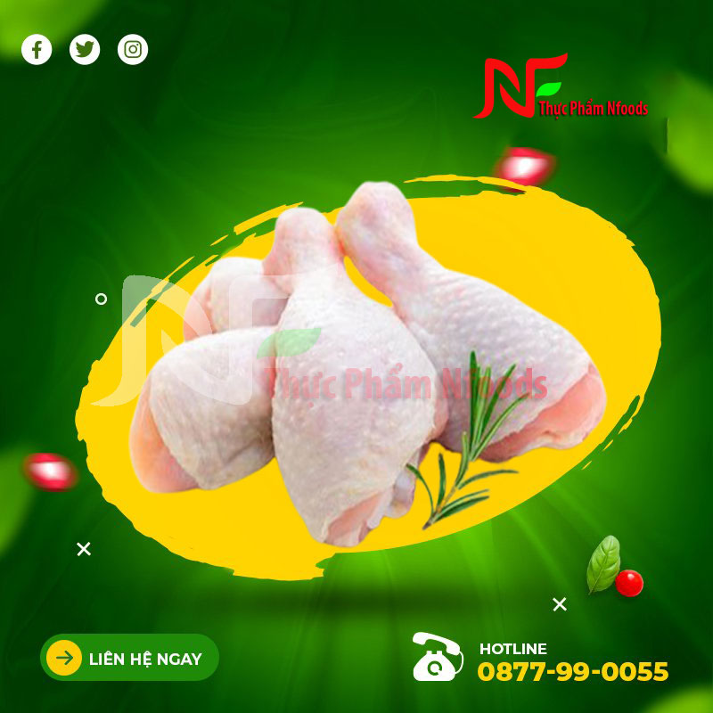Đùi tỏi gà
