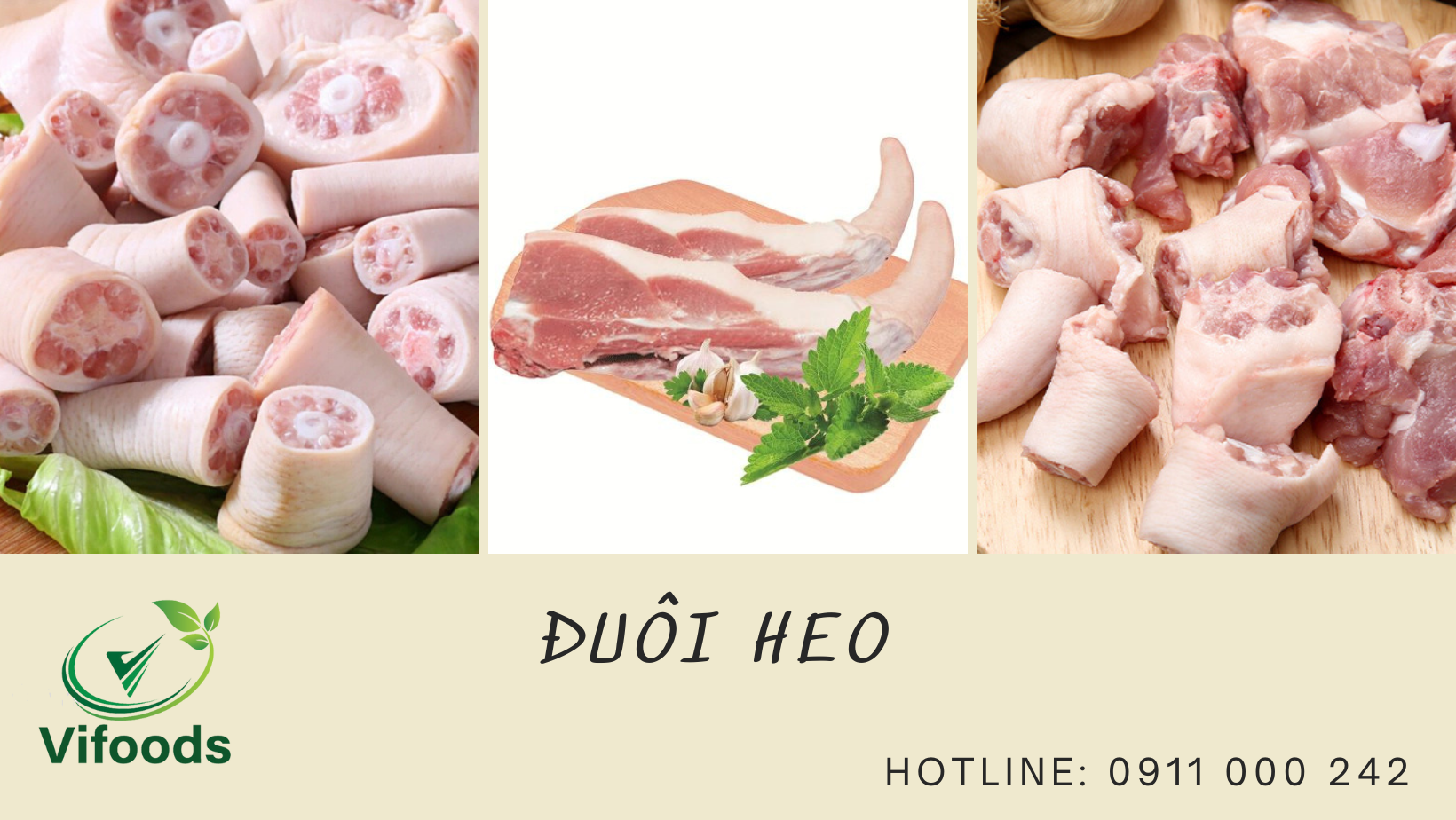 Đuôi Heo Đông Lạnh – Ngon Lành, Bổ Dưỡng, Dễ Dàng Chế Biến