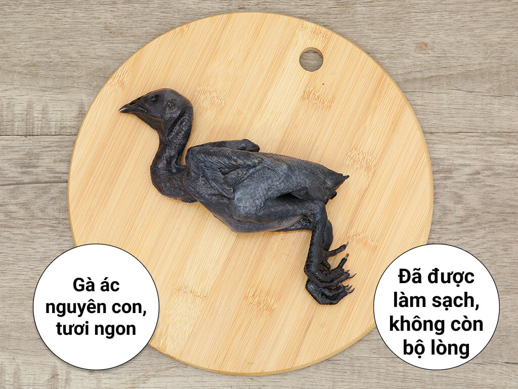 Gà ác nguyên con