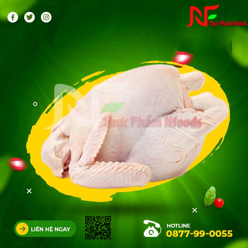 Gà dai đông lạnh