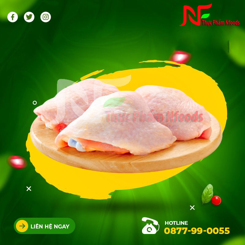 Má đùi gà đông lạnh
