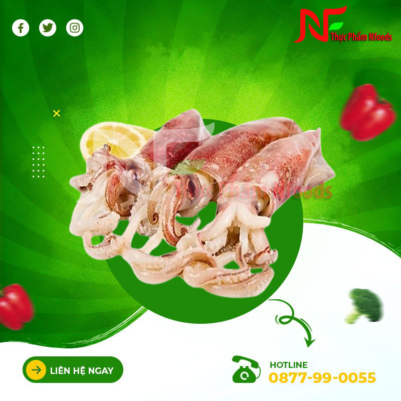 Mực trứng đông lạnh