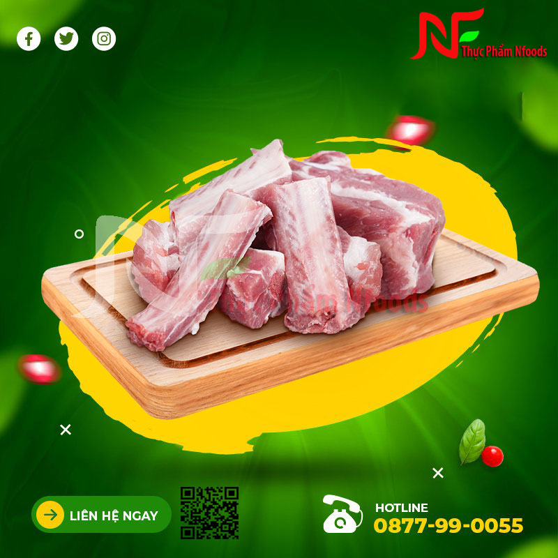 Sườn Dăm tươi