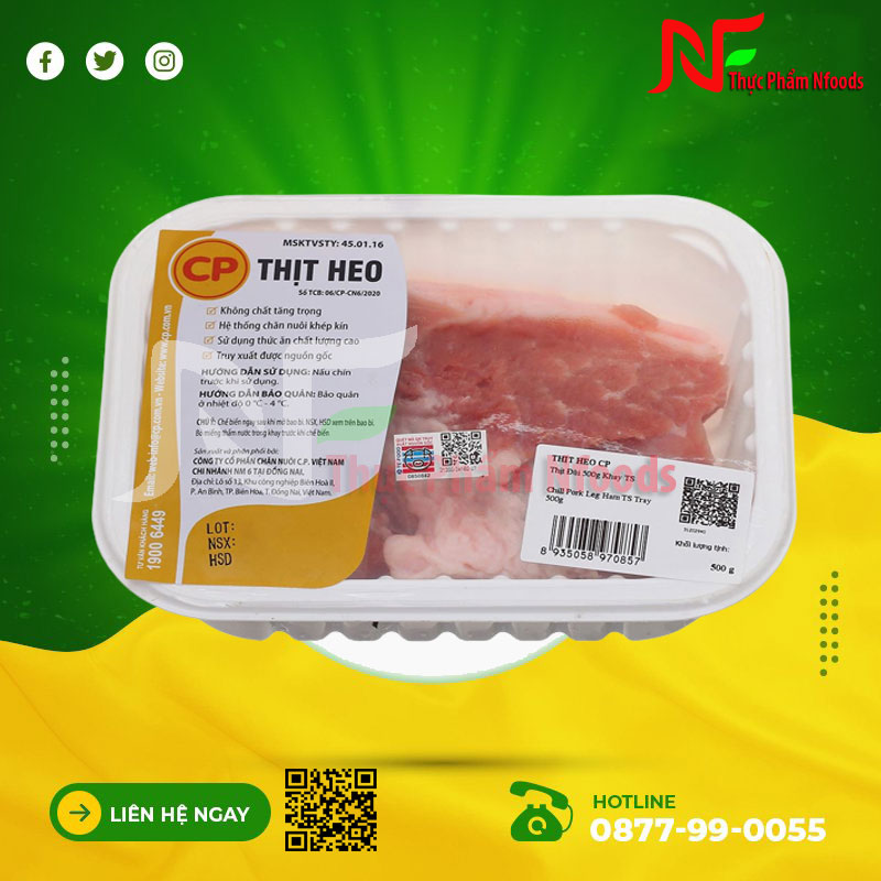 Thịt đùi heo C.P