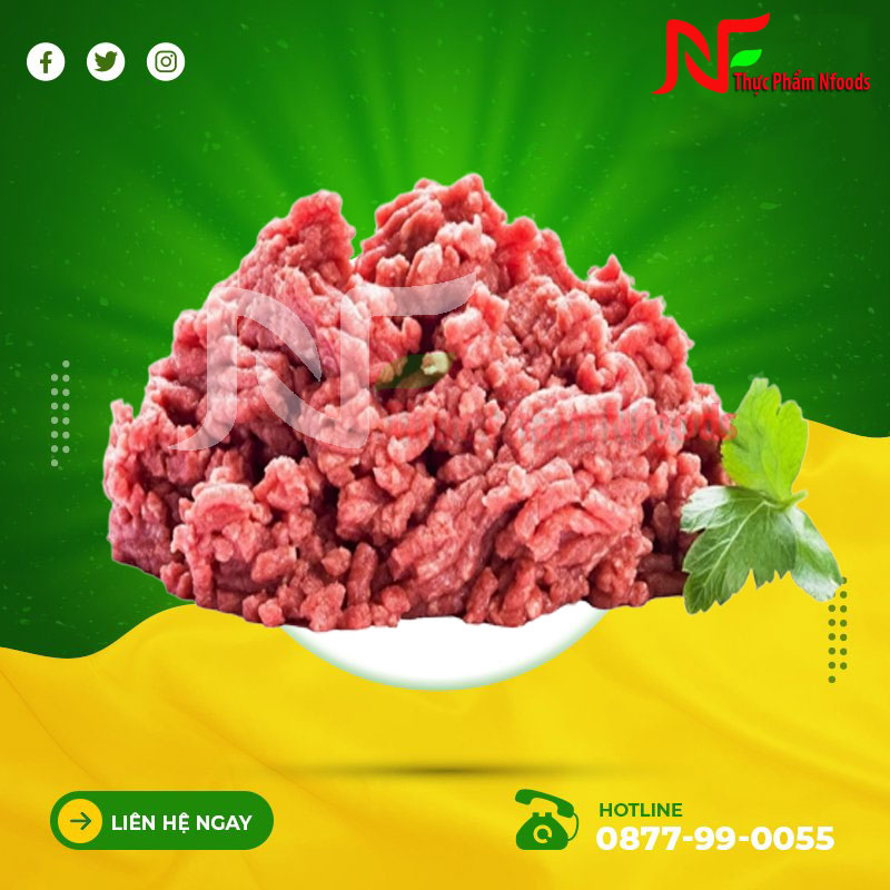 Thịt xay bò úc