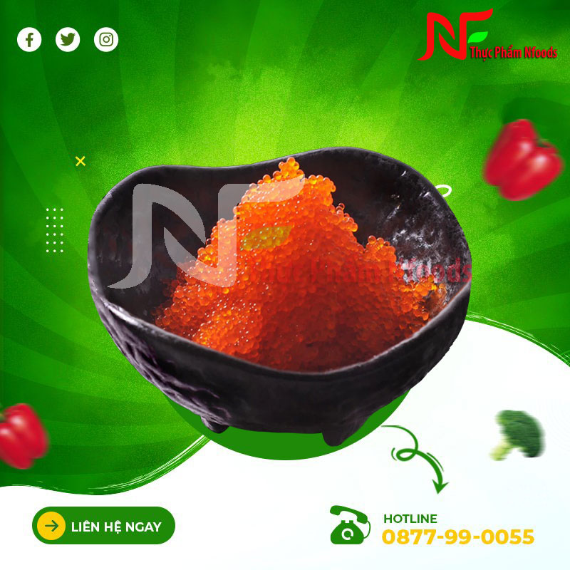Trứng Cá Chuồn - Tobiko