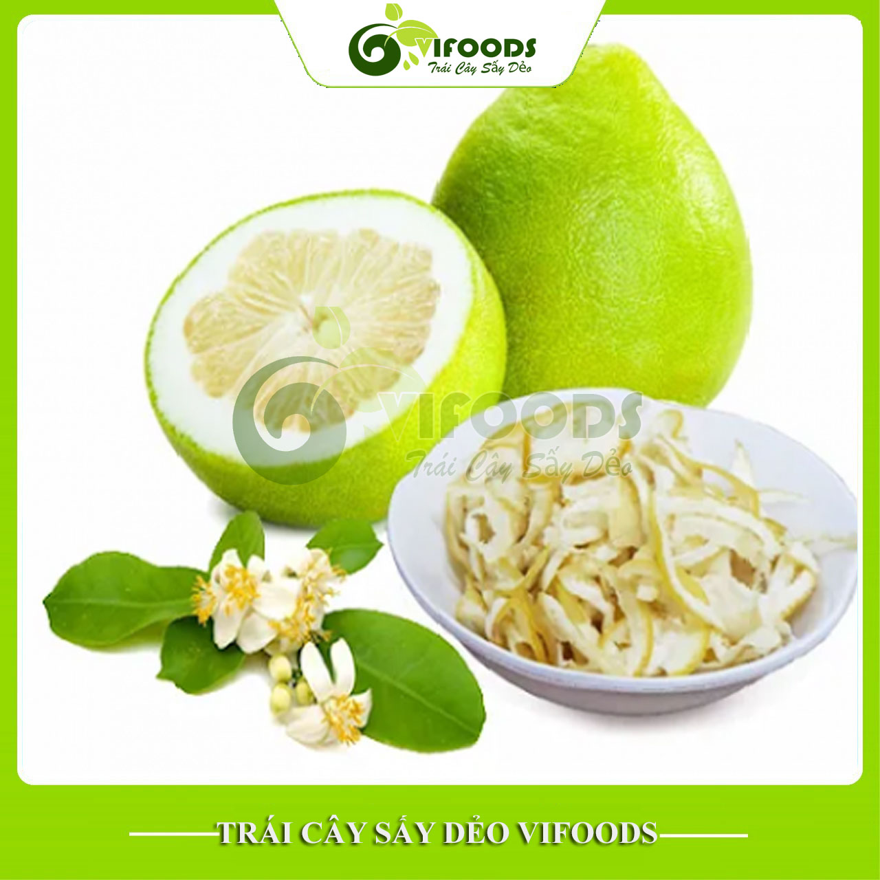 Vỏ Bưởi Sấy Dẻo