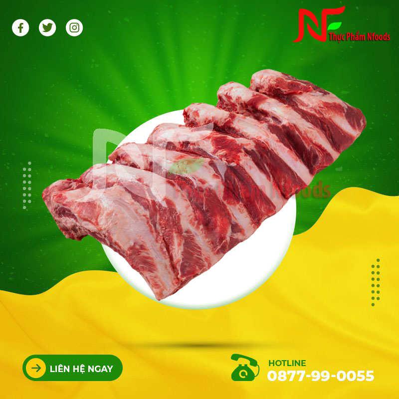 Xương sườn bò mỹ